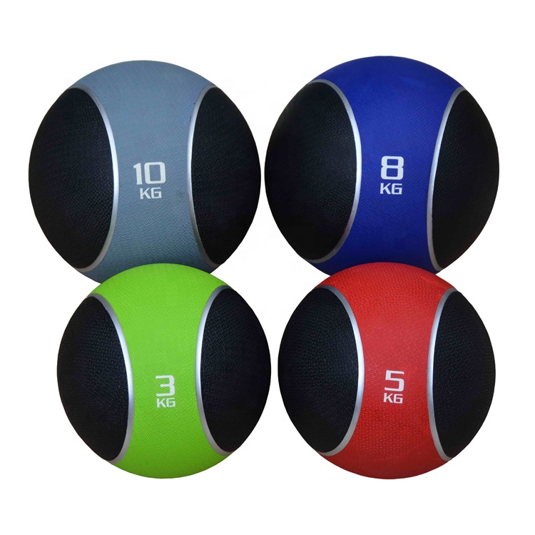 Тренажерный зал дома фитнес Cro-ssfit взвешенный резиновый Медицина мяч для упражнений