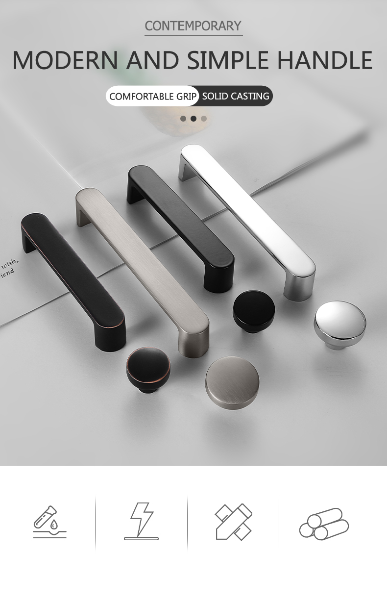 Modern Hot Sale Kitchen Cabinet Door Handle, Beautiful Wholesale New Design Manufacturer Easy To Install Handle//
