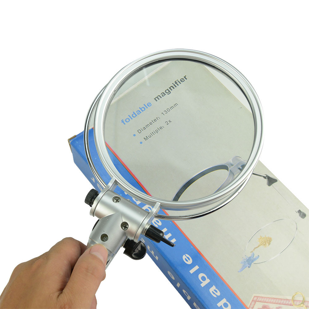 MG83024-1 Loupe de lecture de bureau pliante