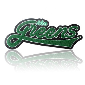 Iron on Personalized Fashion Design Custom Stitch Towel Logo Embroidery Chenille Patches Letters