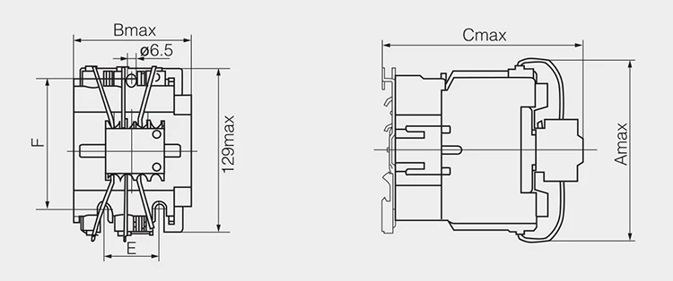 CJ19 series changeover capacitor contactor CJ19-25 CJ19-32 CJ19-43 CJ19-50 CJ19-63 CJ19-80 CJ19-95