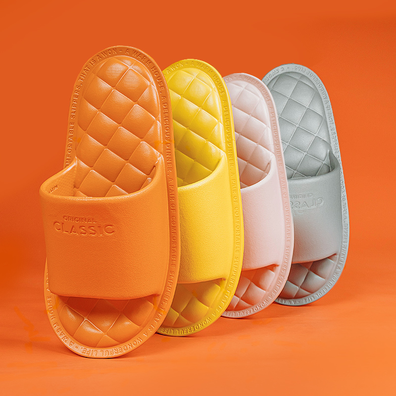 Тапочки EVA, легкие Нескользящие шлепанцы для душа, удобные мужские и женские пляжные шлепанцы для пар, женские сандалии