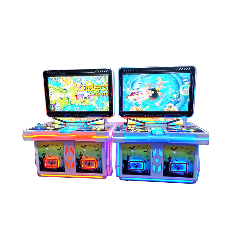 Trò chơi đại dương vua 3 cá 42 inch loại mới nhất video tủ video arcade 2 người chơi trò chơi cá trò chơi bàn máy trò chơi câu cá
