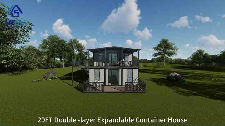 New Design 20Ft 40Ft Container Expandable Prefabricated House 2 3 4 5 ...