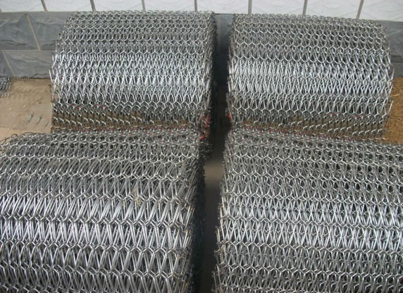 Tiande Stainless Steel Chain Flat Flex Belt Metal Belt Conveyor Mesh