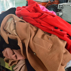 Used Cheap Winter second hand women woolen coat