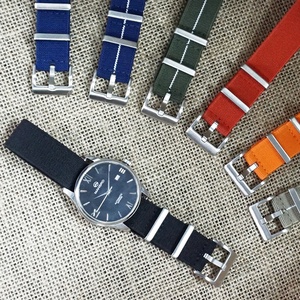 JUELONG G10 Bond Fabric Watch Band Nato Nylon Elastic Watch Strap