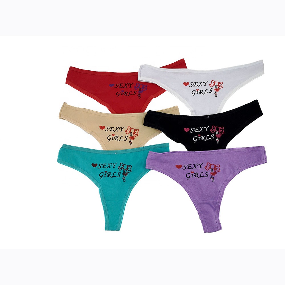 Быстрая продажа, женские трусики-стринги, изготовленные на заказ, с принтом, для зрелых женщин, хлопковое мягкое нижнее белье, трусики