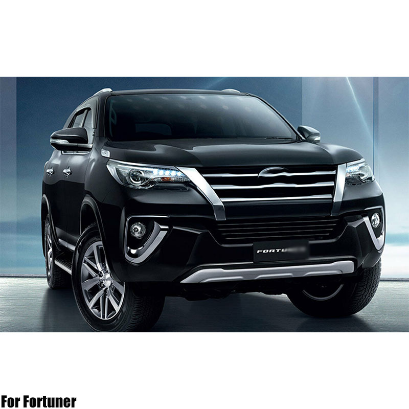 Matte Black Vent Hood Scoop Cover Fits Toyota Fortuner Suv 2Wd 4Wd 2012 2013 14
