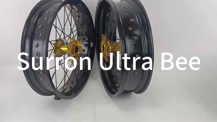 Sur Ron Ultra Bee 16/17 Inch Electric Dirt Bike Wheels, Oem