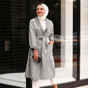 Gratis Verzending Turkse 2020 Islamitische Vallen Kleding Dames Lange Tops Moslim Trui Vrouwen Winter Dragen Jas Gratis Verzending Turkse 2020 Islamitische Vallen Kleding Dames Lange Tops Moslim Trui Vrouwen Winter Dragen Jas
