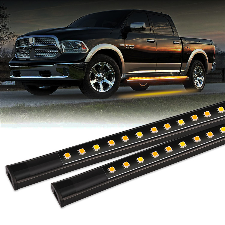 Шэньчжэнь Нова 48 дюймов желтый белый с последовательным поворотным сигналом светодиодные ходовые огни