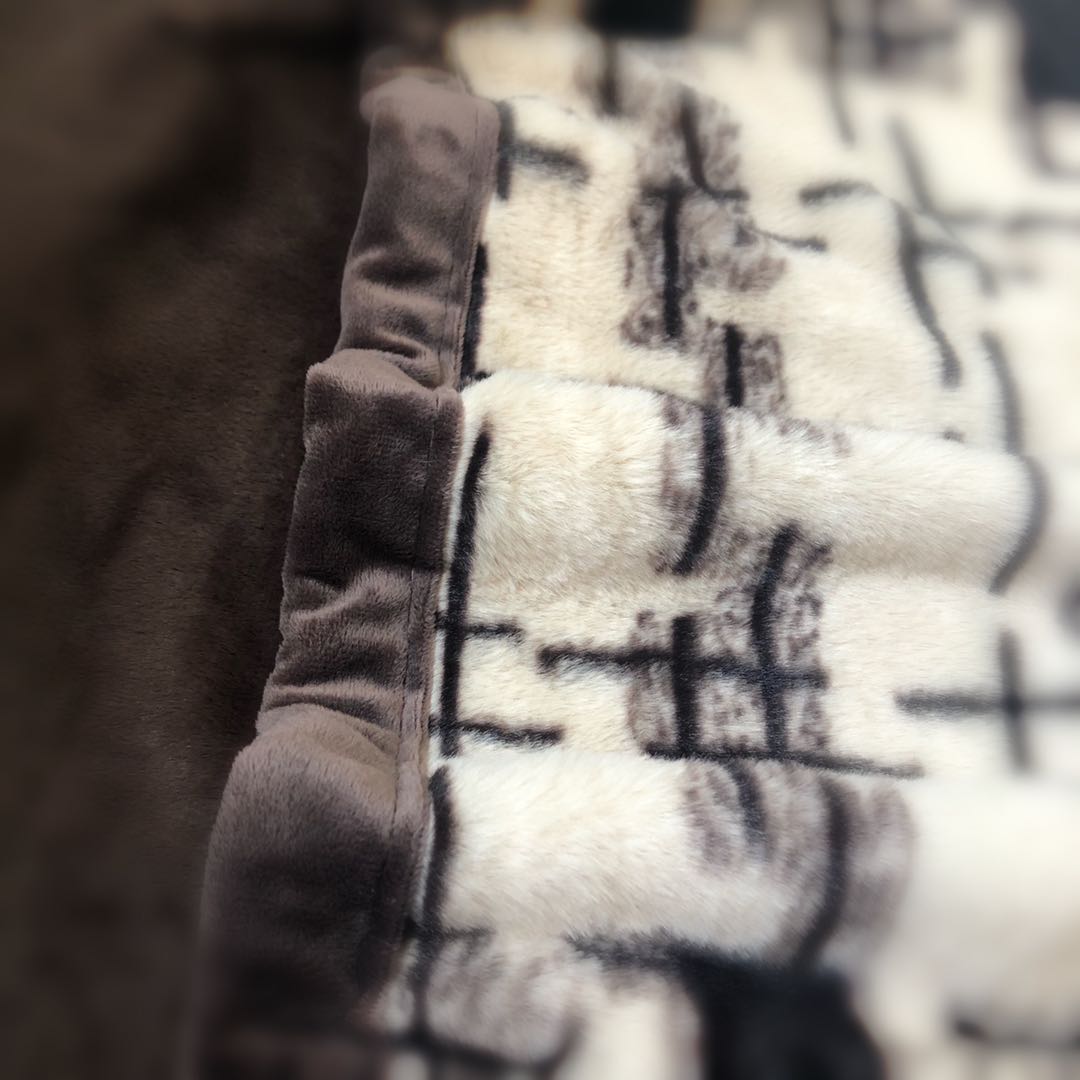 Размер под заказ, теплые плюшевые одеяла, одеяло из кроличьего меха для дома