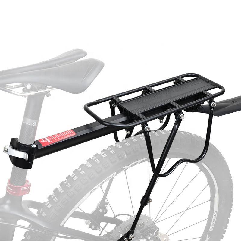 Rhinowalk Retractable Aluminum Alloy Bike Mount Cycle Bicycle Rear Seat Post Rack for Bicycle Accessories