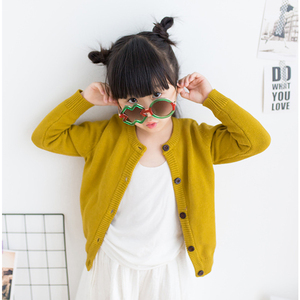 2019 fashion comfortable thin children's cardigan clothes spring and autumn baby girls boys sweater