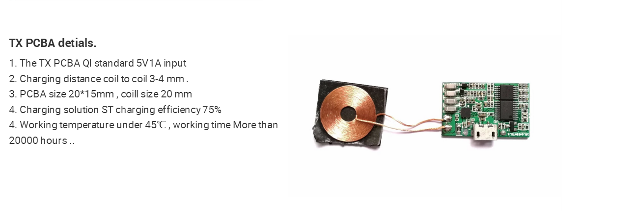 OEM ODM customized 15mm micro size wireless charging module design for smart watch