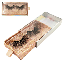 5d false eyelashes 25mm faux mink lashes private label box design for lashes