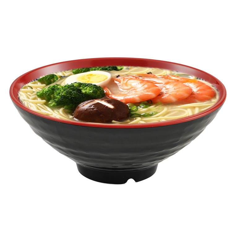 Amazon noodle bowl plastic serving dinnerware set melamine ramen bowl