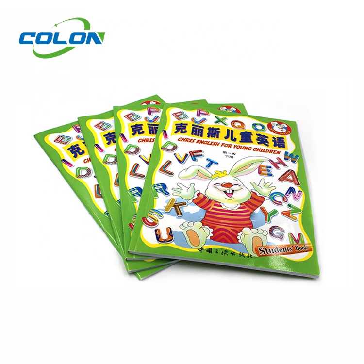 Детская мягкая обложка, Обучающие школьные книги, печатные услуги