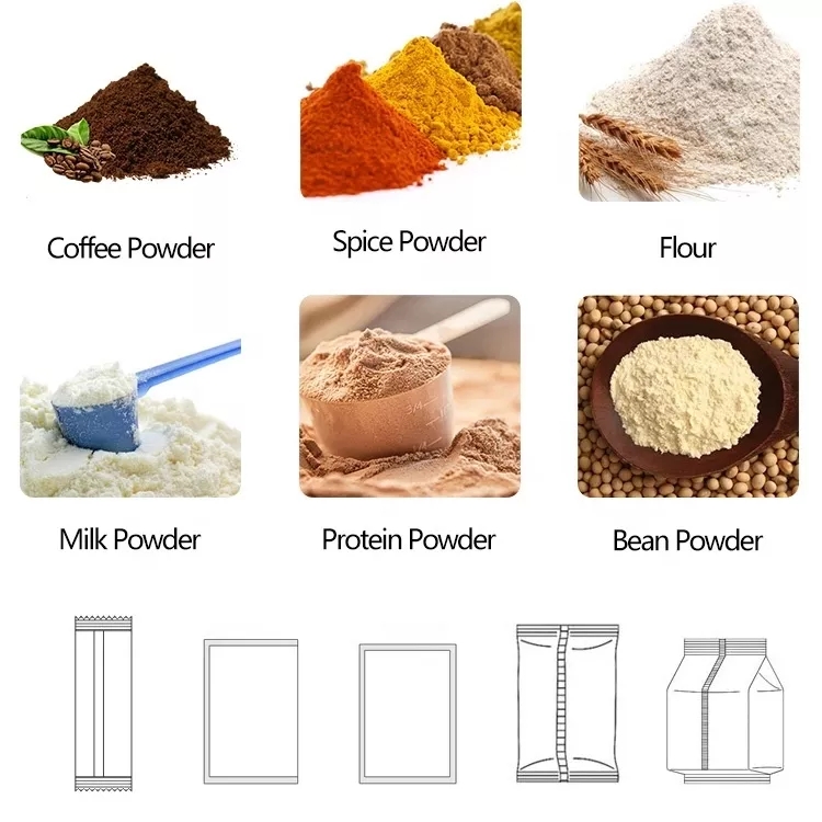 HC320PV VFFS Seasoning Spices Powder Curry Powder Pepper Automatic Filling Machine Vertical Packing Machine - Vertical packing machine for powder - 6