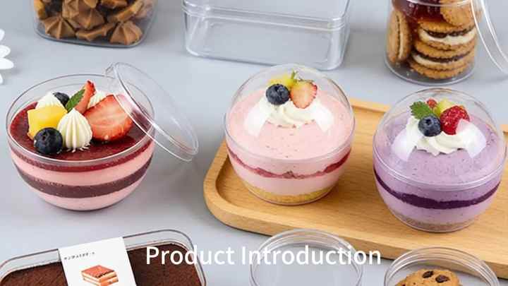 Custom Rectangle & Square Clear Dome Cake & Candy Boxes Recyclable ...