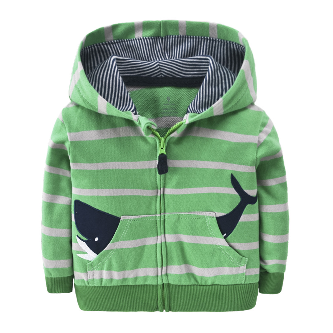 Детская куртка с карманами, на молнии, для мальчиков и девочек