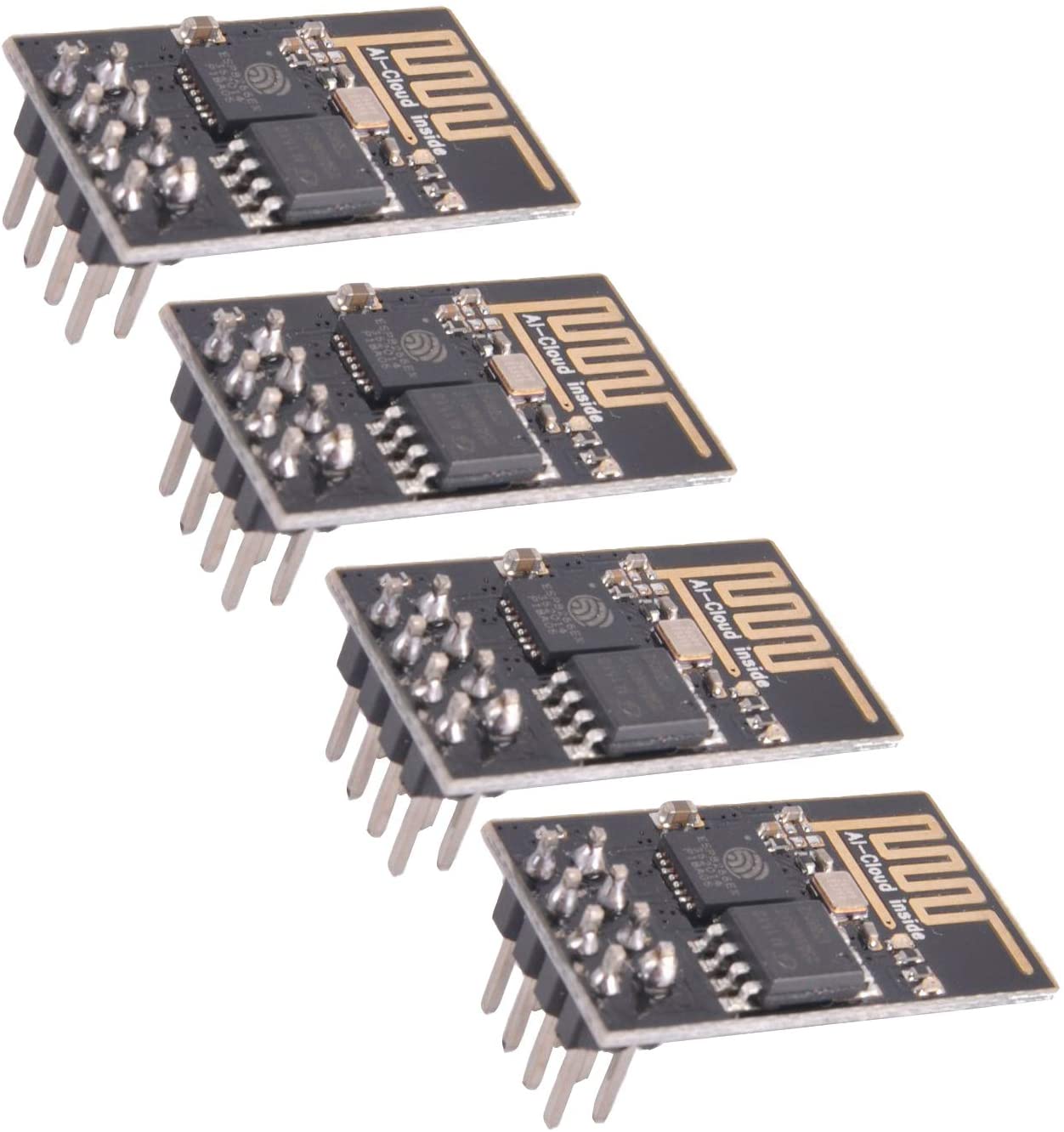 Syhy ESP8266 ESP-01 Серийный беспроводной Wi-Fi модуль приемопередатчика Модуль приемника 1 Мб флэш-памяти SPI DC3.0-3.6V Интернет вещей модуль Wi-Fi