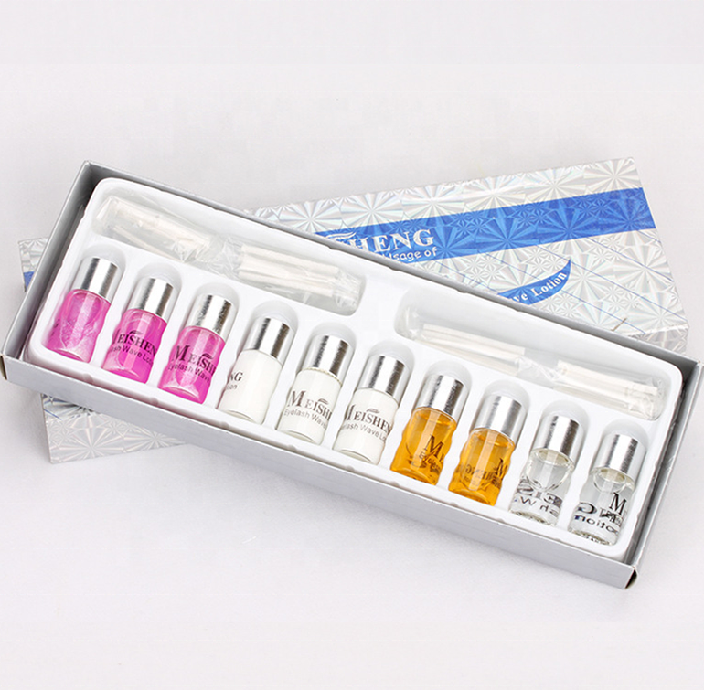 Набор для перманентной завивки ресниц, профессиональный лосьон для завивки и подтяжки ресниц, полный набор растворов