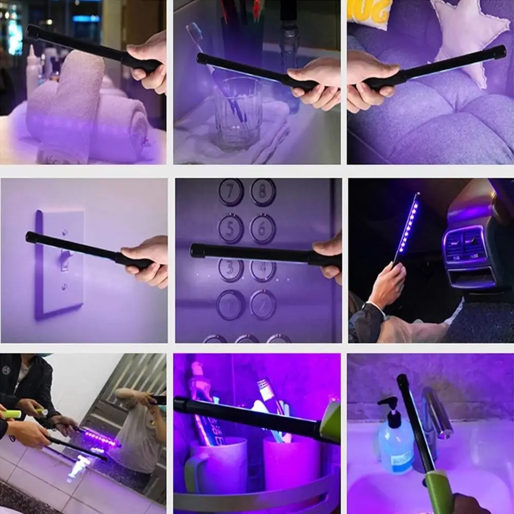 99.99% стерилизация Ручной мини дезинфекция бактерицидный шкаф ультрафиолетовая бактерицидная лампа портативный светодиодный УФ стерилизатор