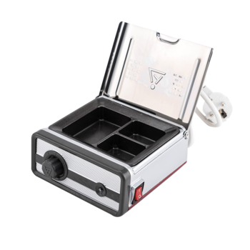2022 high quality 3 Slots Paraffin Melting Pot Dental Lab Equipment Wax Heating Machine