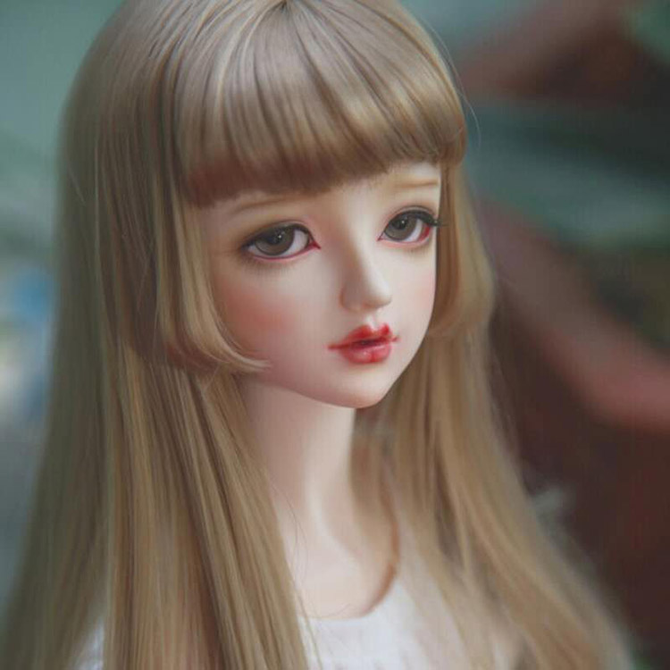 Лидер продаж, оптовая продажа, дешевый высококачественный реалистичный парик для кукол