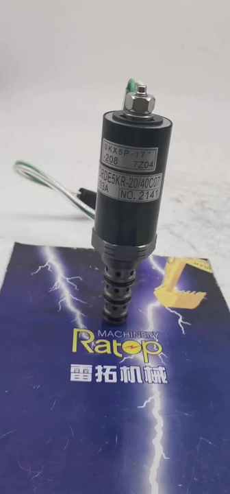 RATOP Solenoid Valve KDRDE5KR-20/40C07 for SH210-5, SH240-5, SH330