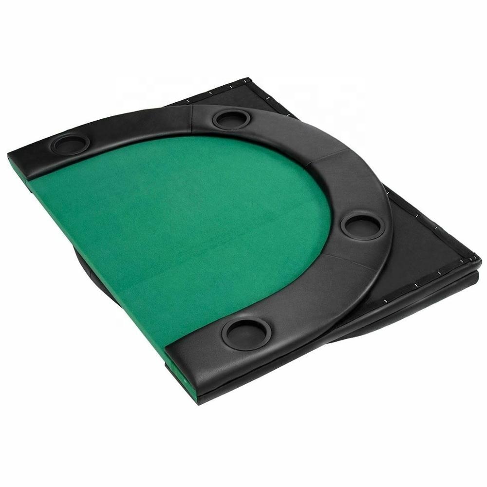 Казино Овальный три-складной стол для игры в покер Топ