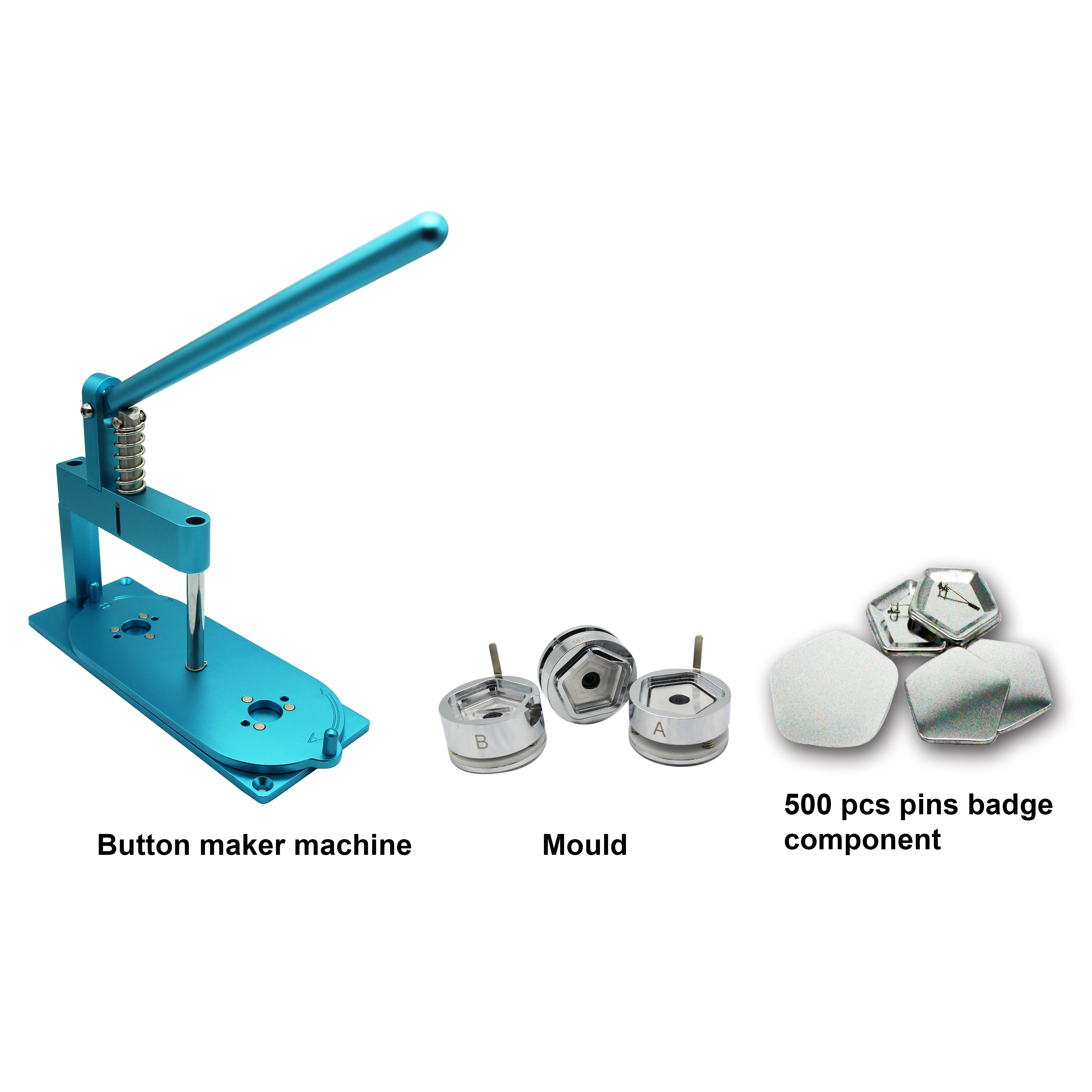 Ingenuity пентагональная кнопка машина Металл Плесень Комплект