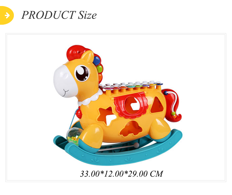 Baby trojan horse instruments toy child's small xylophone