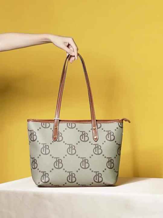 Luxury Tote Bag Large Capacity Zipper Handbag for Women