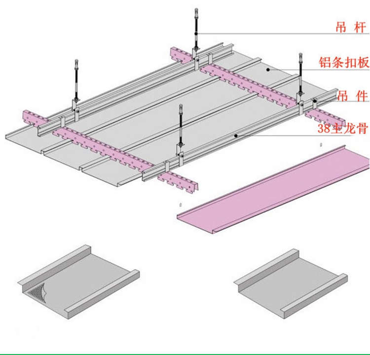 factory price u c track stud metal ceiling light steel roof gutter profile roll keel forming machine