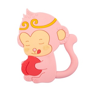 monkey baby teether