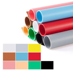 big size 100*200cm  Color Matt Seamless waterproof pvc Background Photography Backdrop
