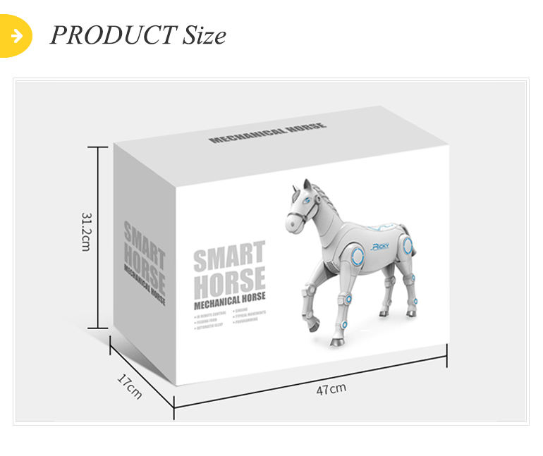 RC animals interactive walking robot remote control toy horse