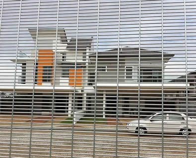 Security 358 High Security Fence Glavnized And Electrostatic Polyester Powder Coated 1