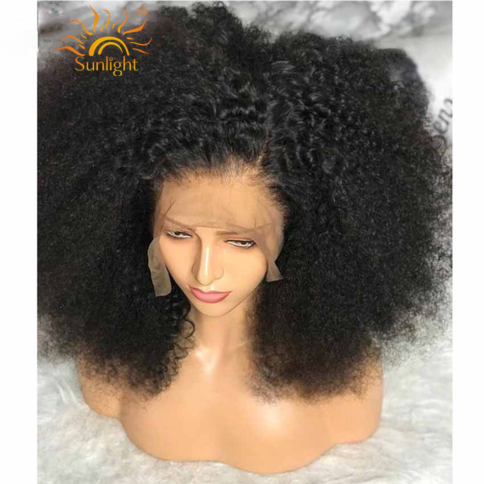 afro wigs human hair