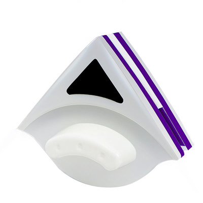 P692 Magnetic triangle glass scraper magnetic high-rise magnet window cleaner