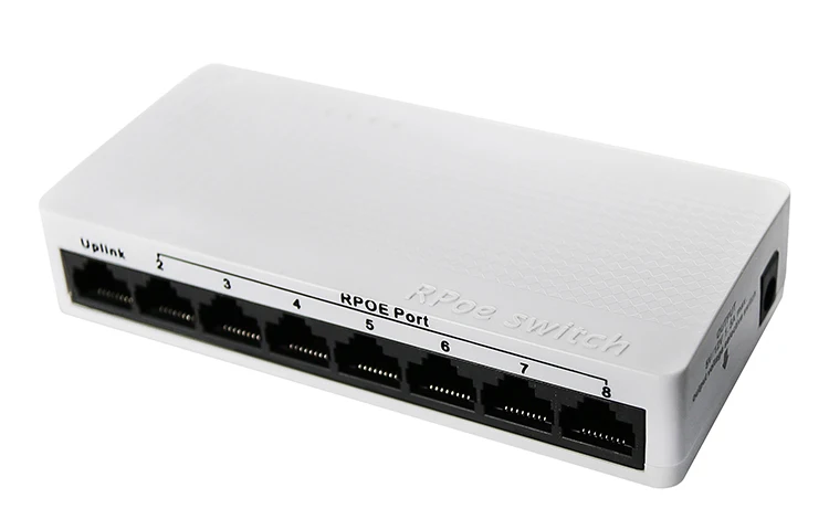 1*10/100/1000M Uplink Port switch poe support switch poe reverse and poe switch 8 port