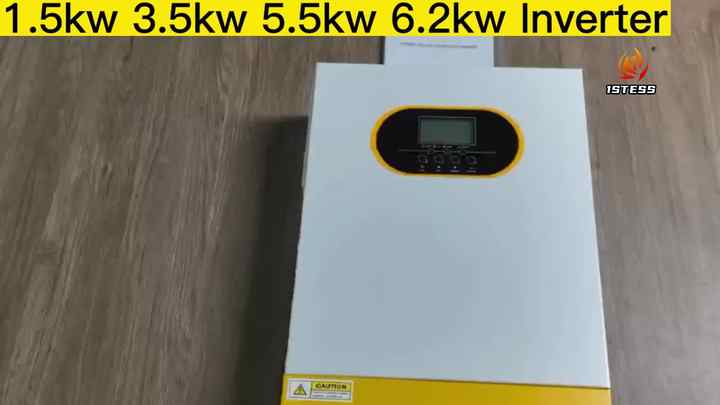 Hybrid Solar Inverter Off Grid Single Phase Pure Sine Wave 24V 48V 3 ...