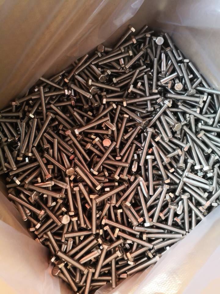 Ss400 Bolt Nut Washer Sus304 M7 M40 Din933 Standard Bolts A2-70 Ss316 A4-70 Stainless Steel Hex Bolt And Nut