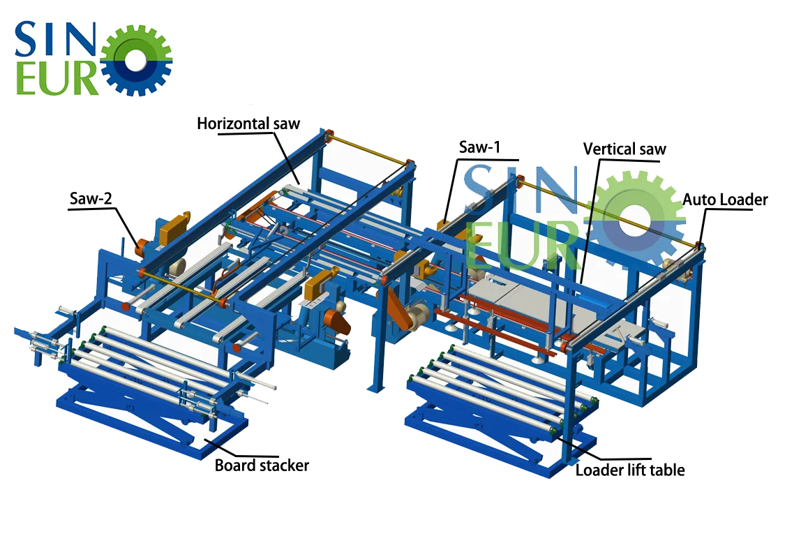 plywood cutting machine bamboo plywood production line
