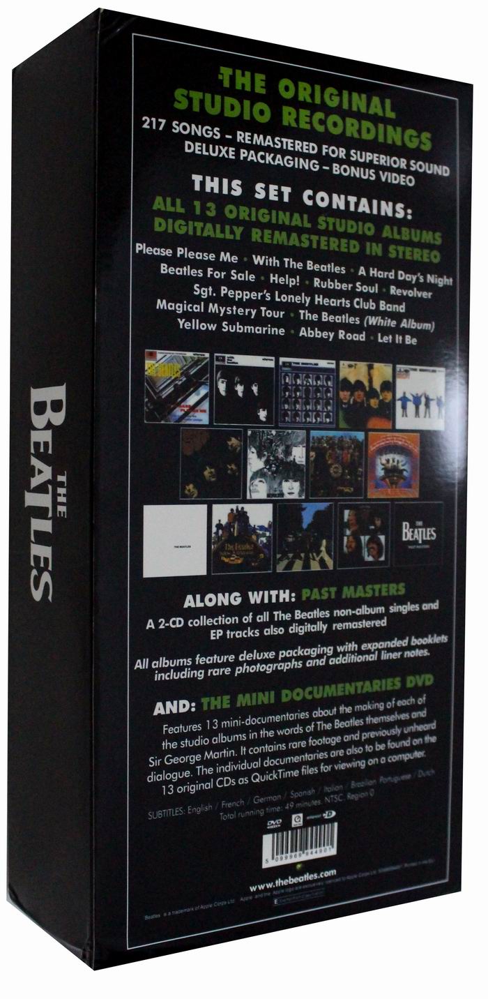 The Beatles Stereo Box Set - 16CD+1DVD - Free Shipping