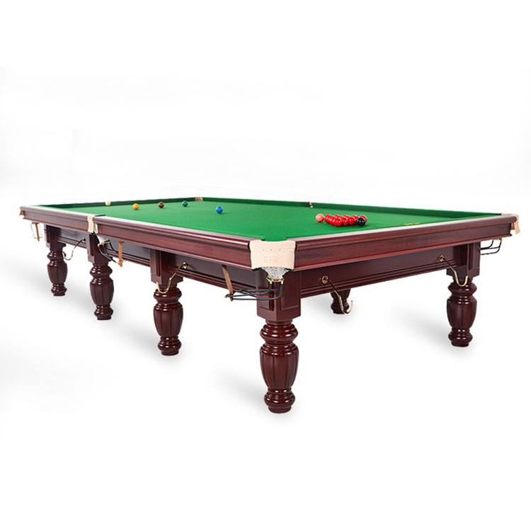 Классический высококачественный снукер из массива древесины 12 футов, профессиональный бильярдный стол для продажи