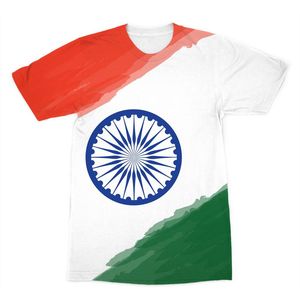 indian flag print t shirt